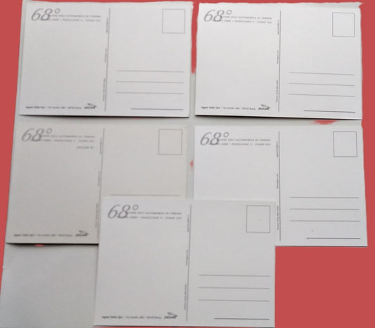 Lot de brochures/dépliants originaux Jaguar - Période : 1990-2000