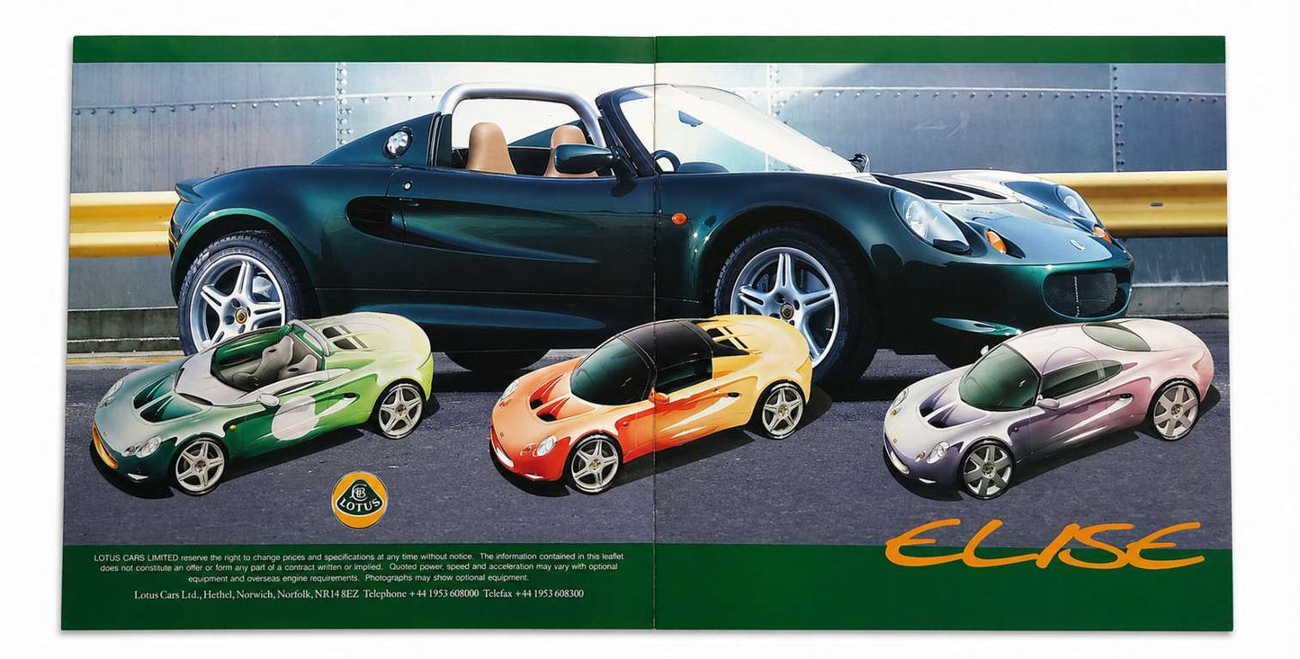 Set Lotus: Elise  (1998) vista interna