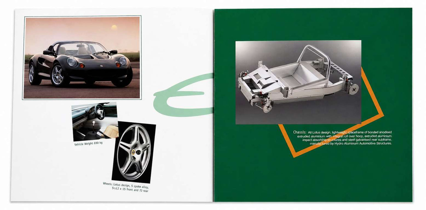 Set Lotus: Elise  (1998) pagine interne