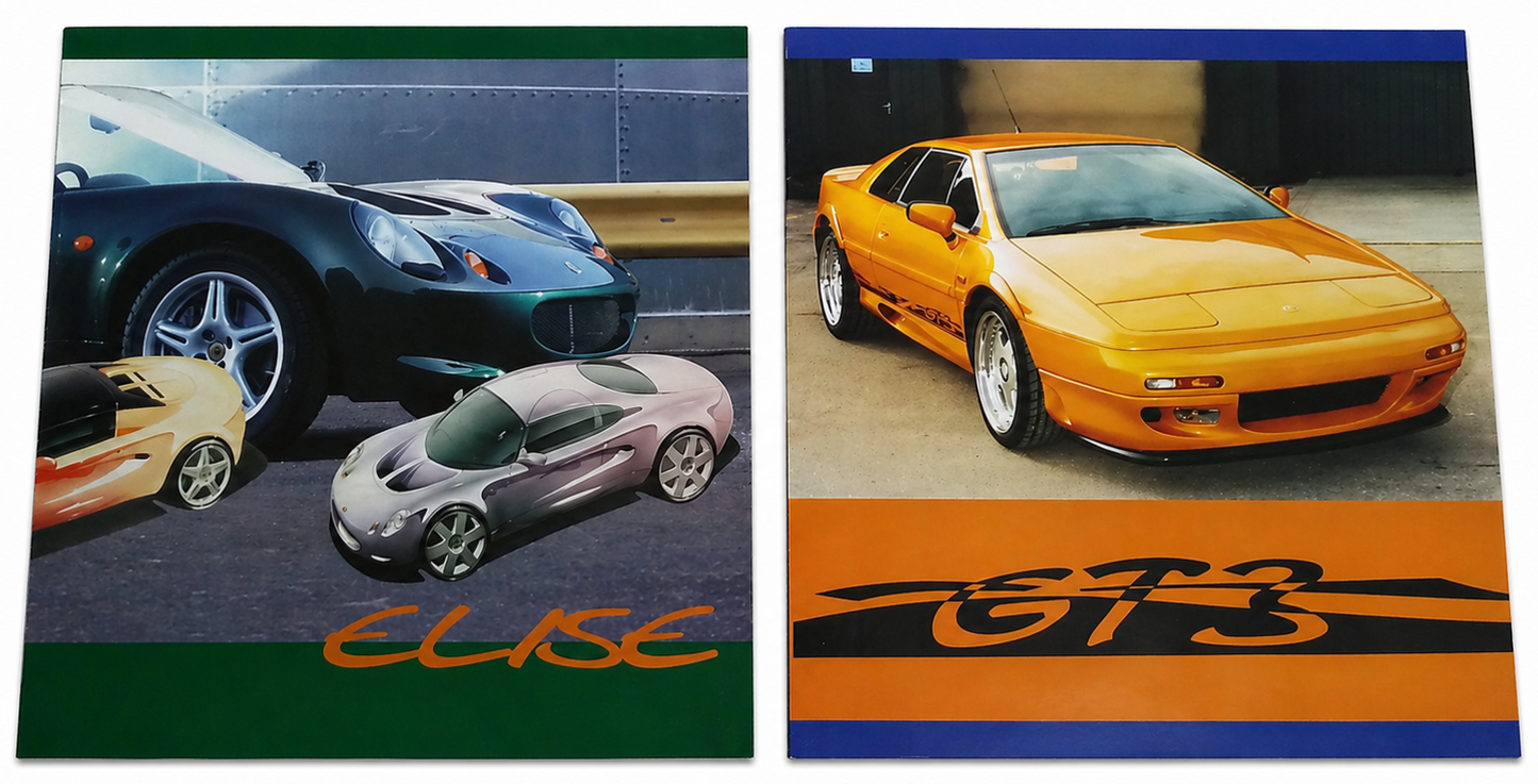 Set Lotus: Elise & GT3 (1998) vista fronte