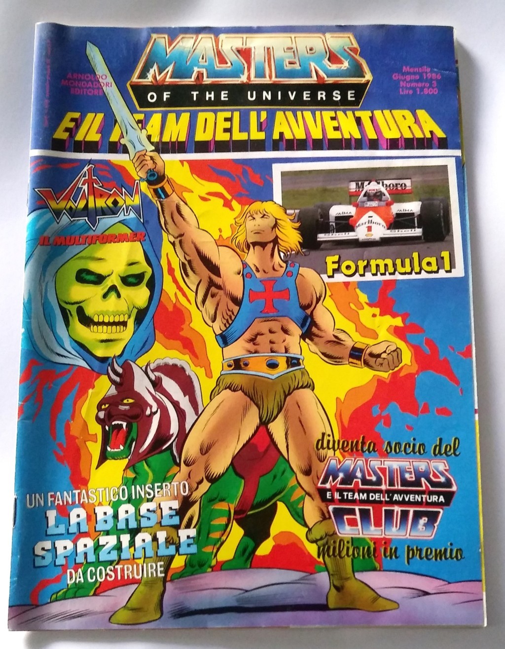 Masters of the Universe e il Team dell'avventura- Fumetto mensile-Epoca:1986