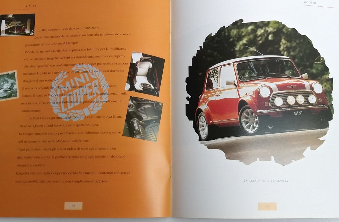 Mini Mania - L'auto che ha fatto storia vista  interno Mini Cooper