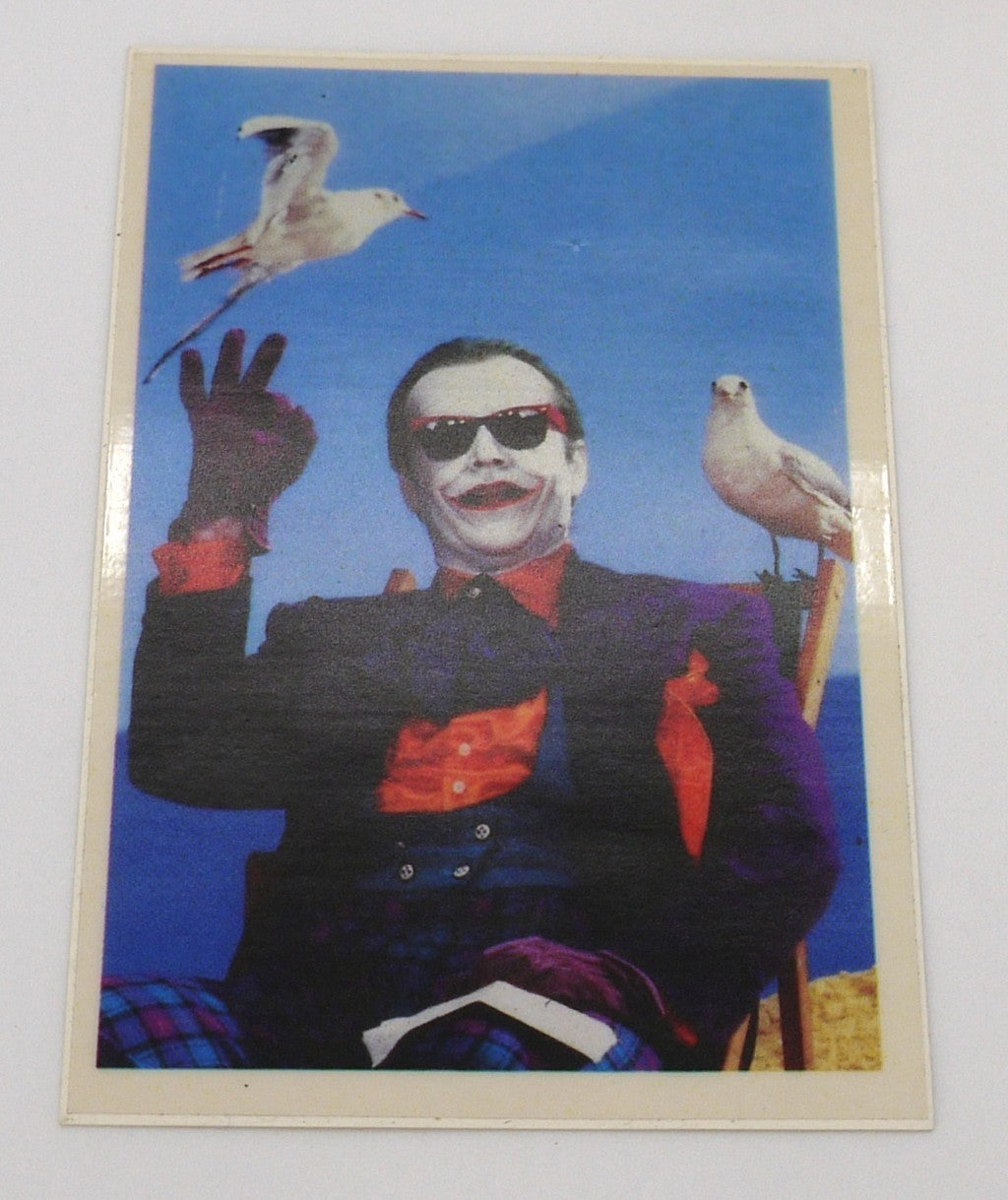 Mini-série d'autocollants Batman vintage - 10 pièces - Période : 1989