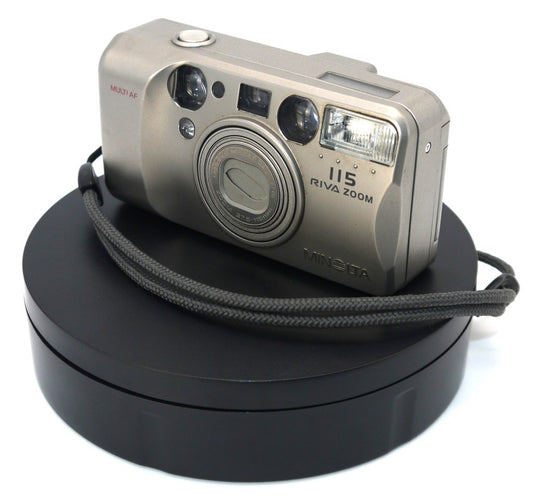 Fotocamera a pellicola Minolta Riva Zoom 115-Epoca:1995