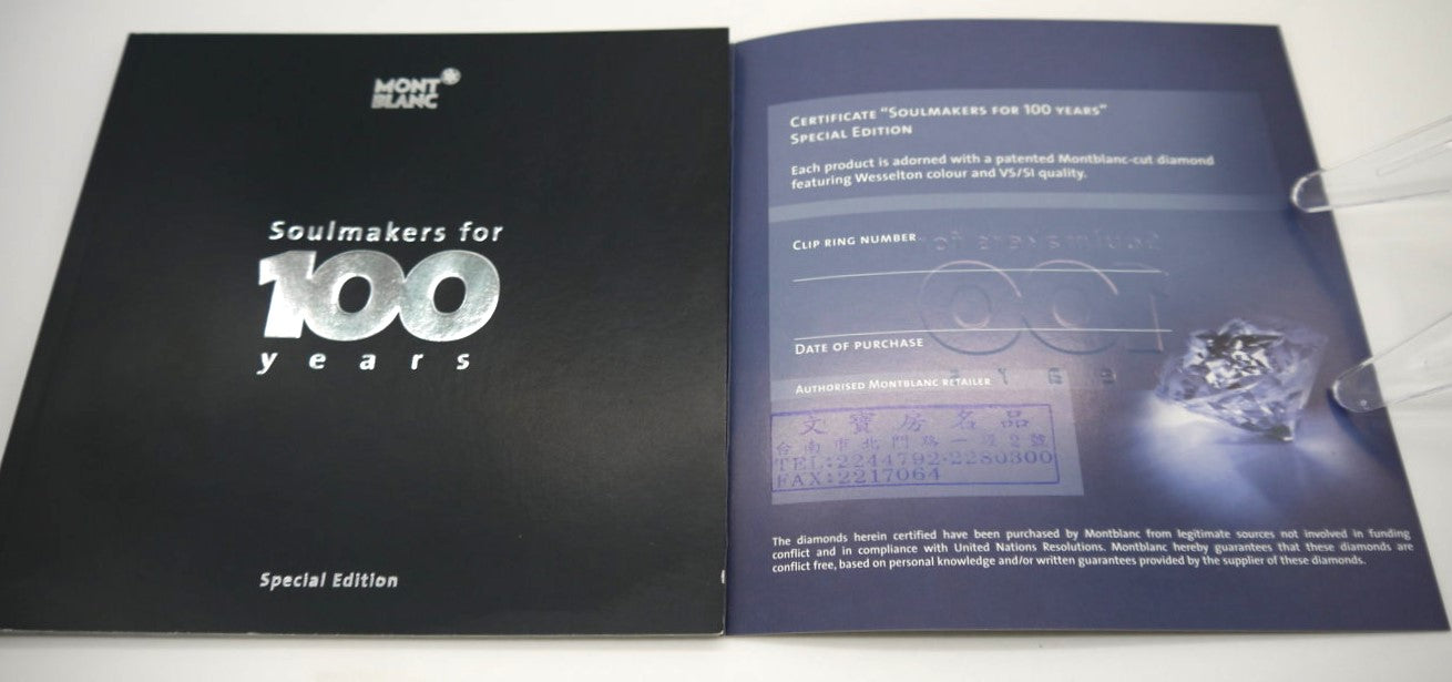 Montblanc Starwalker Unlimited Soulmakers 100 ans - Modèle M1002