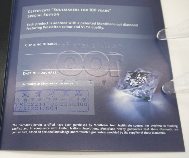 Montblanc Starwalker Unlimited Soulmakers 100 ans - Modèle M1002