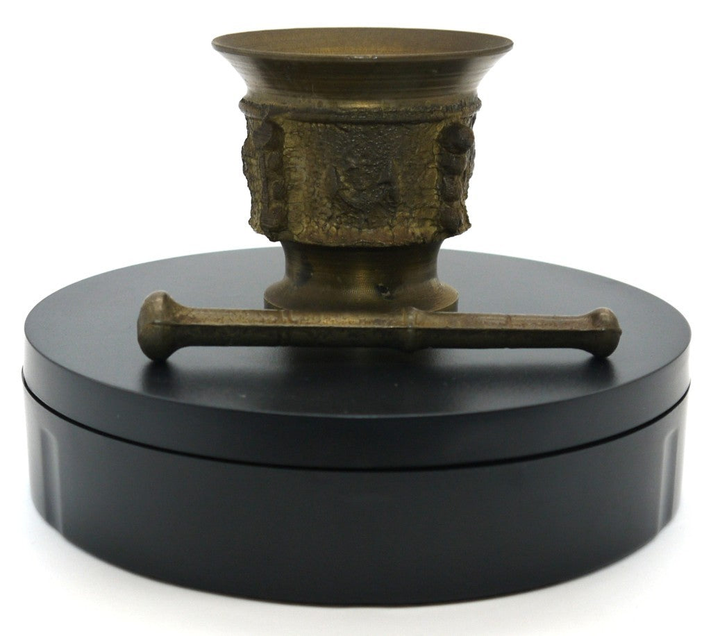 Antico piccolo Mortaio con Pestello- Italia -Epoca:1950