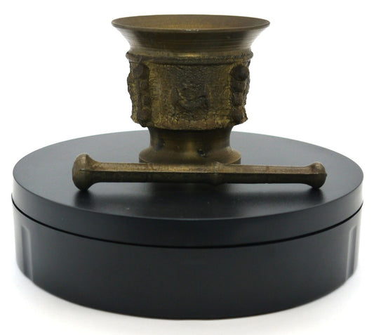 Antico piccolo Mortaio con Pestello- Italia -Epoca:1950