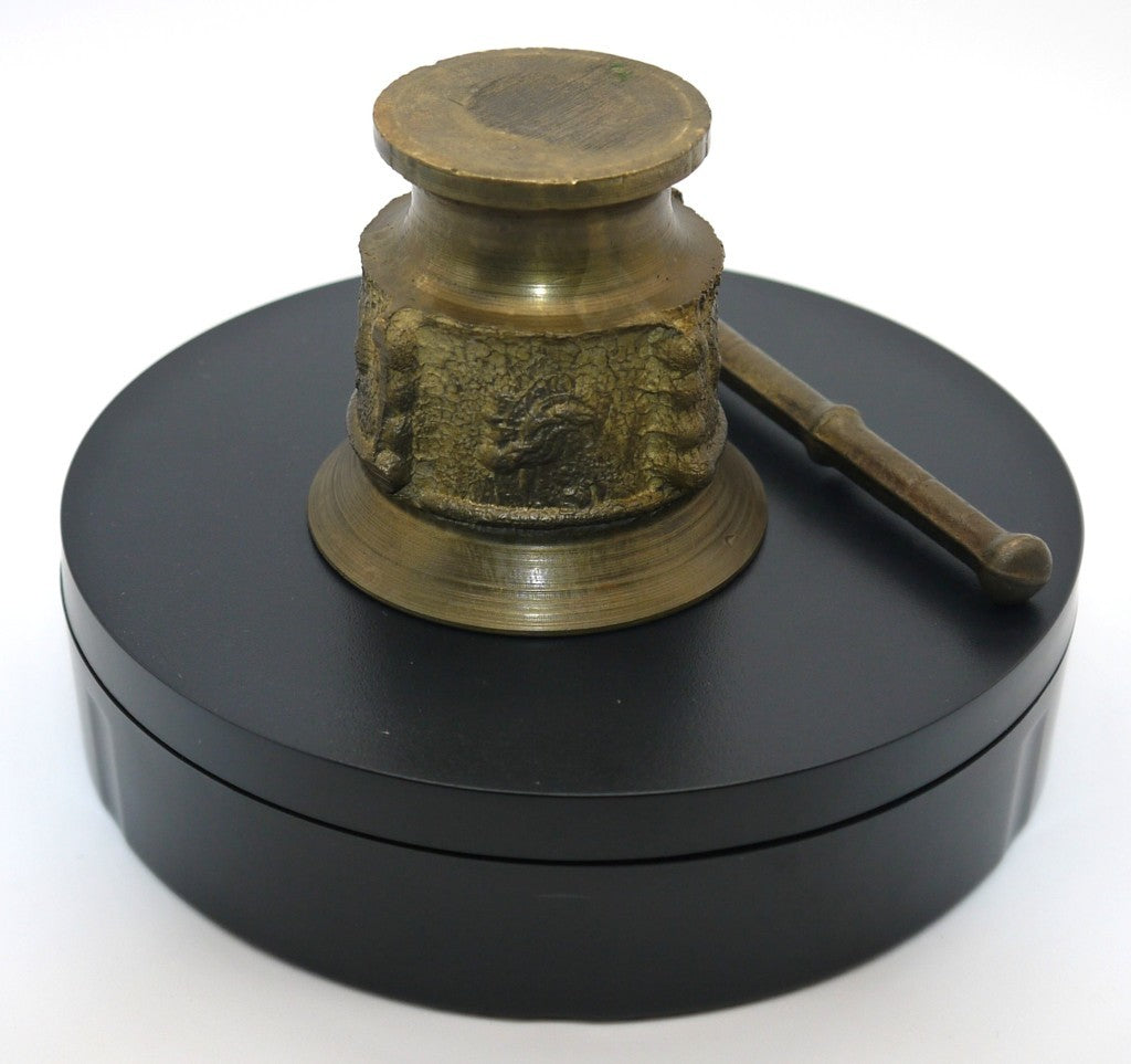 Antico piccolo Mortaio con Pestello- Italia -Epoca:1950