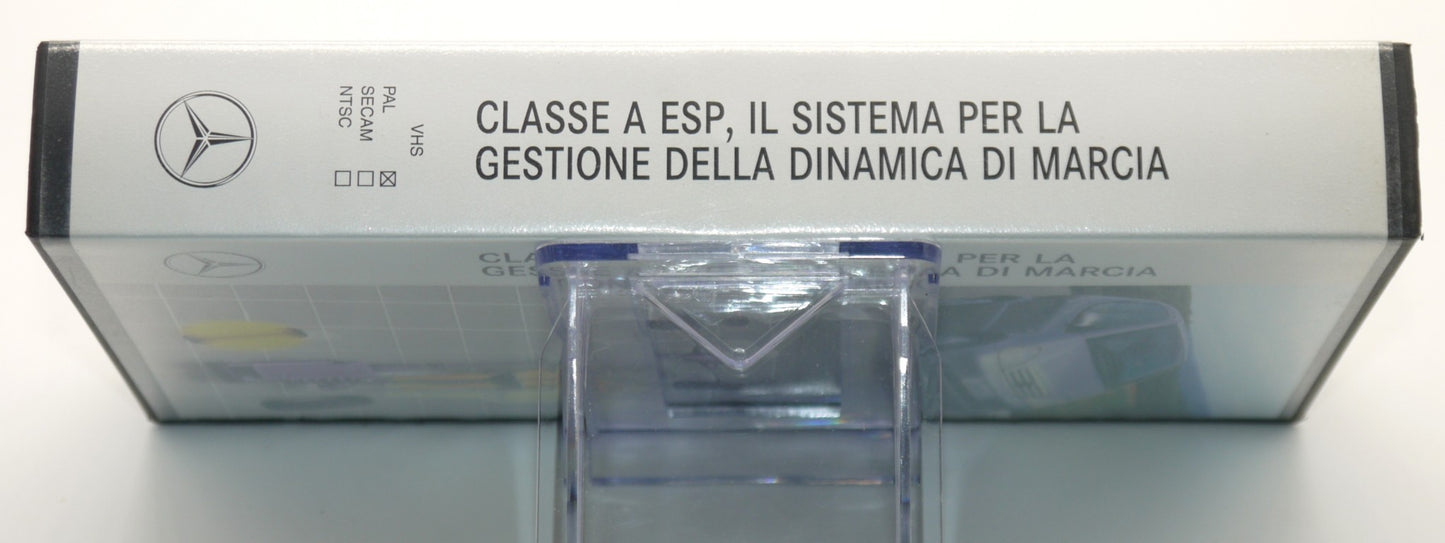 Documentazione Ufficiale Mercedes  Classe A W168 1998 dettaglio VHS lato