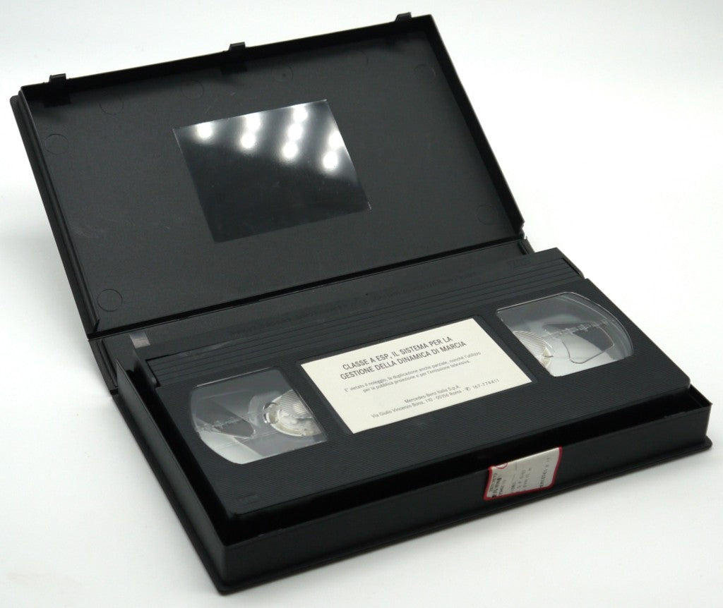 Documentazione Ufficiale Mercedes  Classe A W168 1998 dettaglio VHS interno 