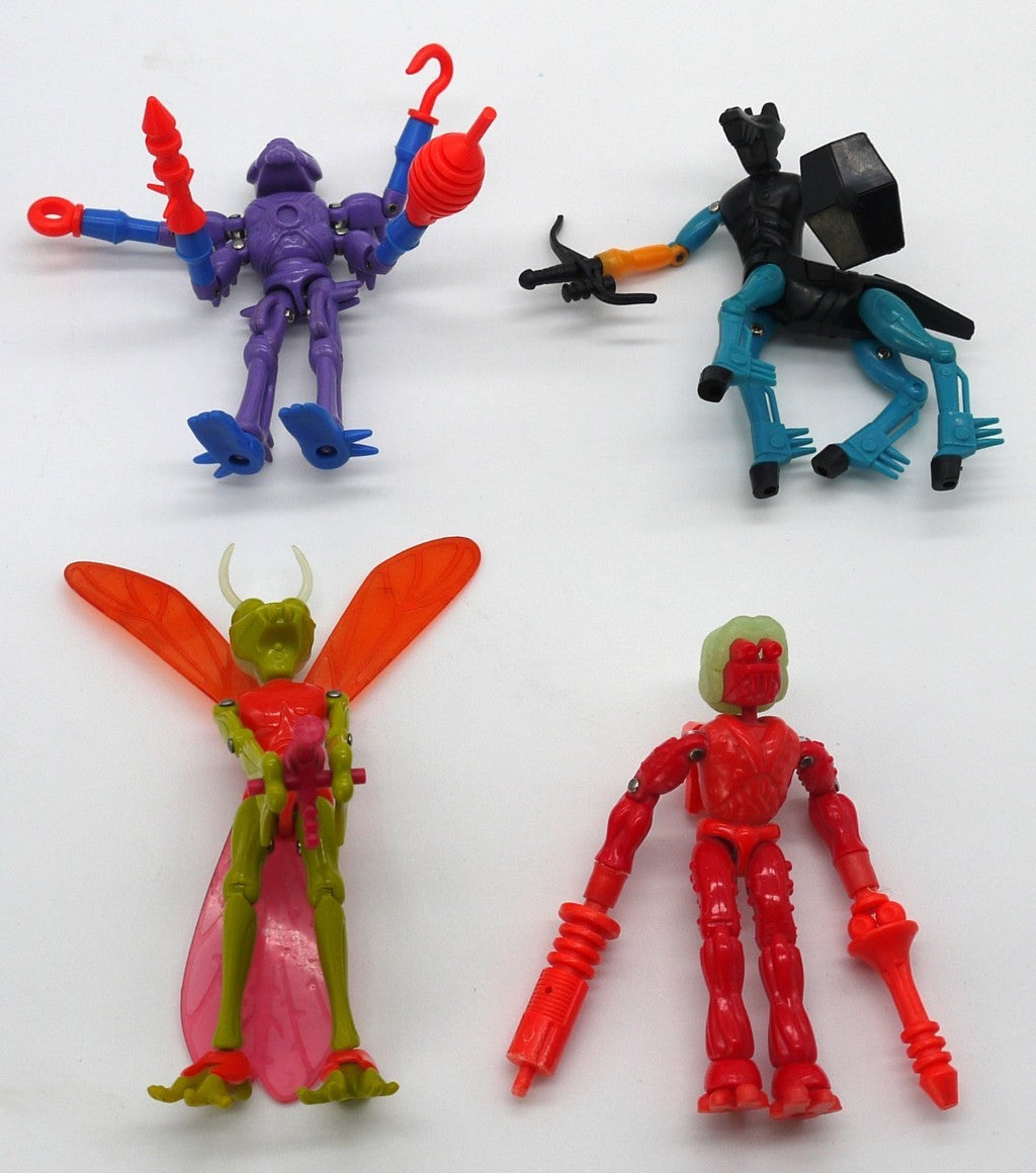 Set Mego Aliens Micronauts Gig (4pcs) - Period: 1978/1979