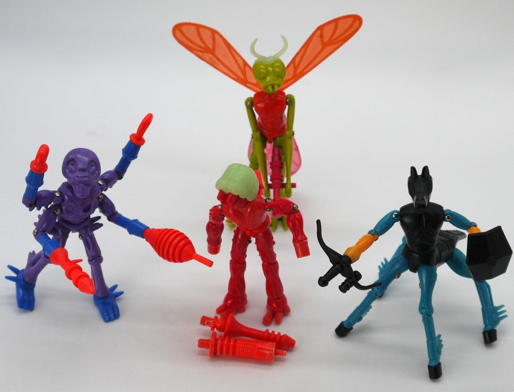 Set Mego Aliens Micronauts Gig (4pcs) - Period: 1978/1979