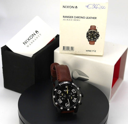 Orologio da Uomo Nixon Ranger Chrono Leather-cod:A940 712