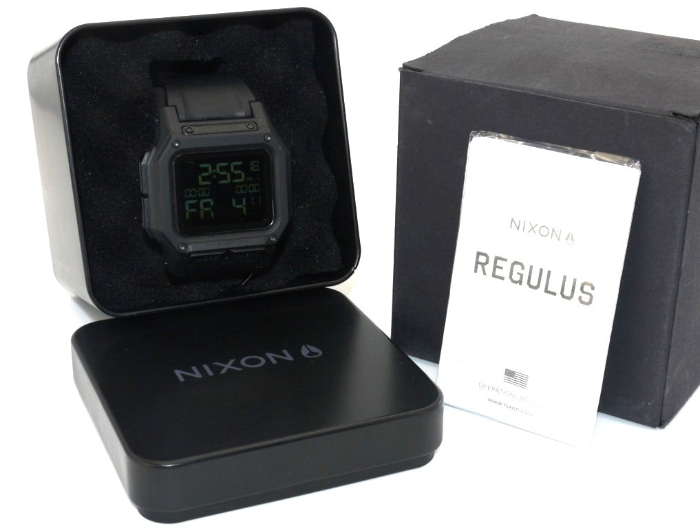Montre homme Nixon Regulus All Black A1180-cod.A1180 001-00