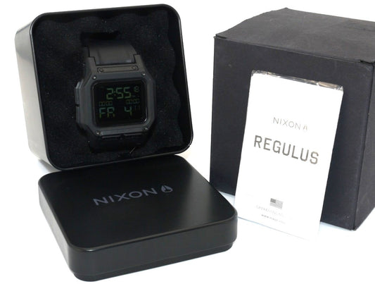 Orologio da Uomo Nixon Regulus All Black A1180-cod.A1180 001-00