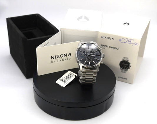 Orologio da Uomo NIXON Sentry Chrono Black -A386 000