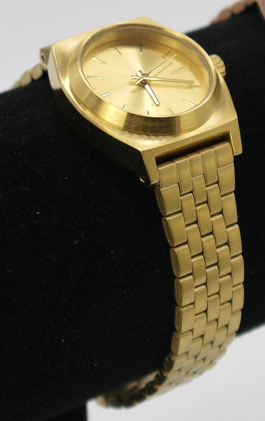 Montre femme Nixon Small Time Teller (Couleur : Or) code A399