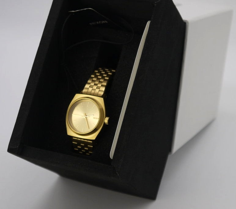 Montre femme Nixon Small Time Teller (Couleur : Or) code A399