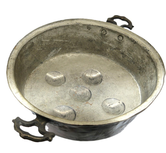 Egg/snail pot - Copper - Period: 1960-1970