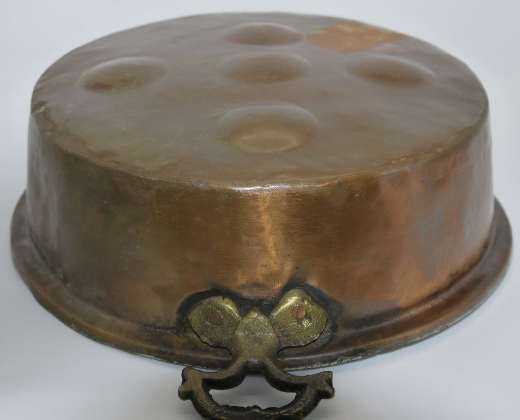Egg/snail pot - Copper - Period: 1960-1970