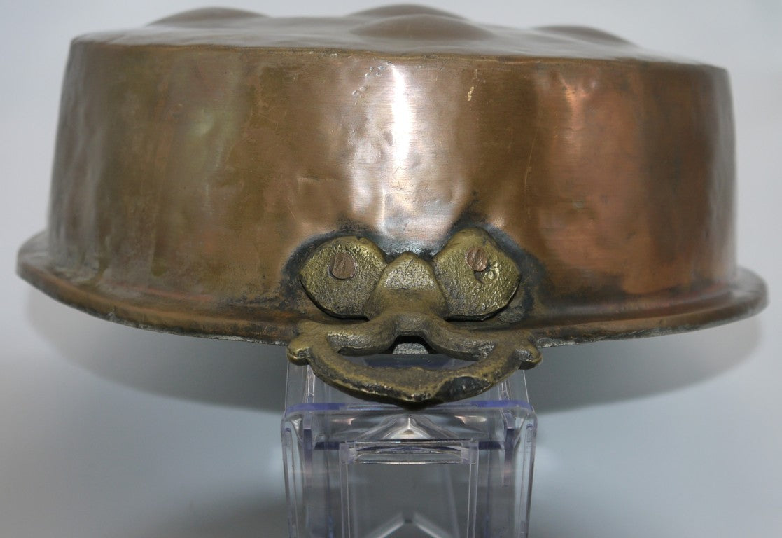 Egg/snail pot - Copper - Period: 1960-1970