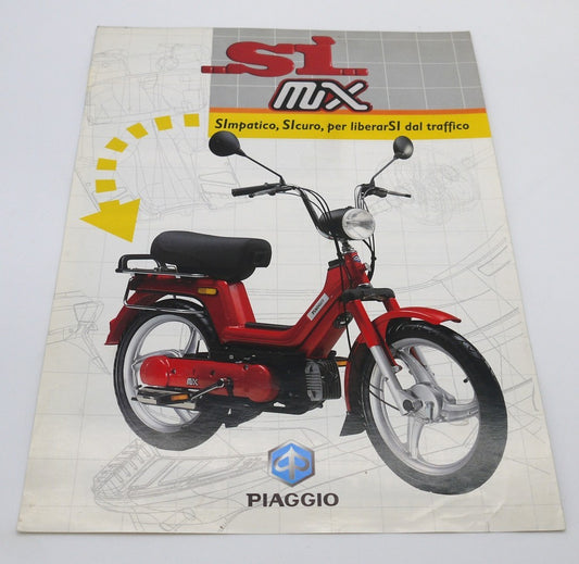 Brochure di vendita/pubblicità- Piaggio Si Mix- Epoca: 1997