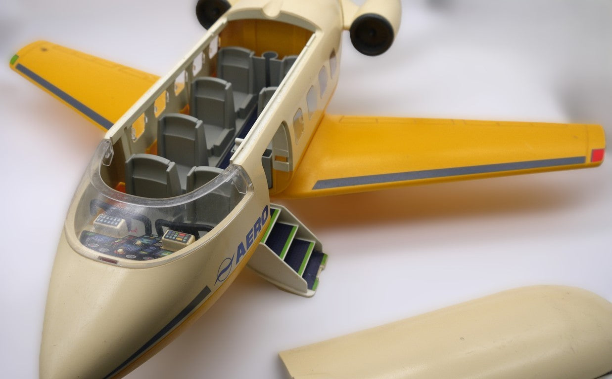 Playmobil Geobra Set 3185 Aero Line -Jet Privato-Epoca: 2001