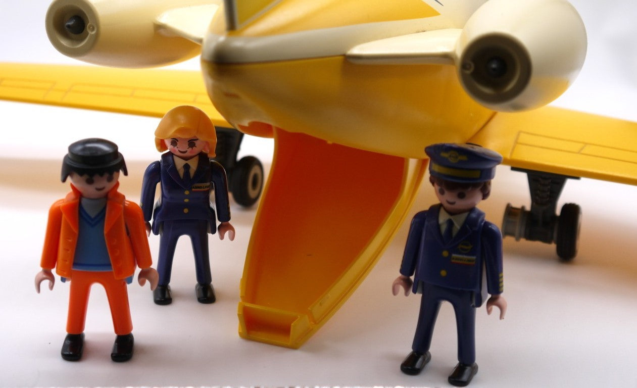 Playmobil Geobra Set 3185 Aero Line -Jet Privato-Epoca: 2001
