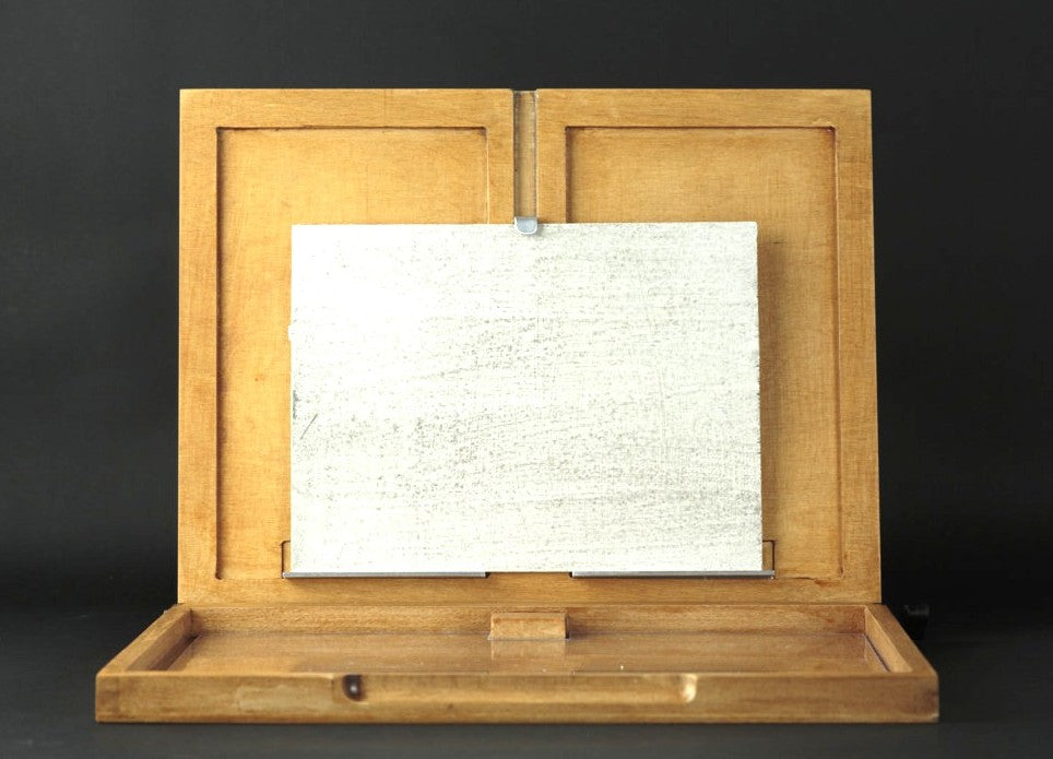 Pochade standard en bois de hêtre et de bouleau, fabriquée à la main