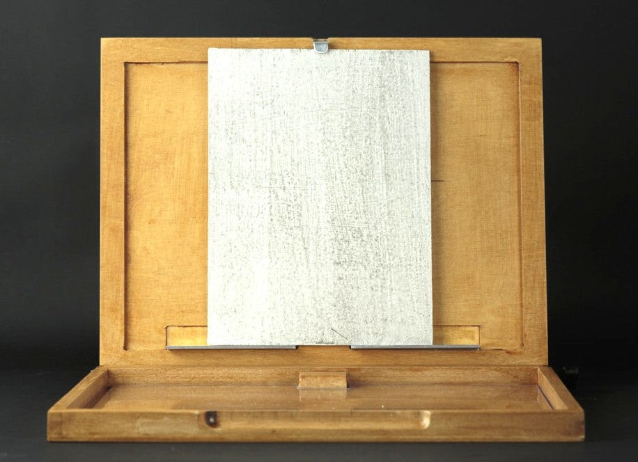 Pochade standard en bois de hêtre et de bouleau, fabriquée à la main