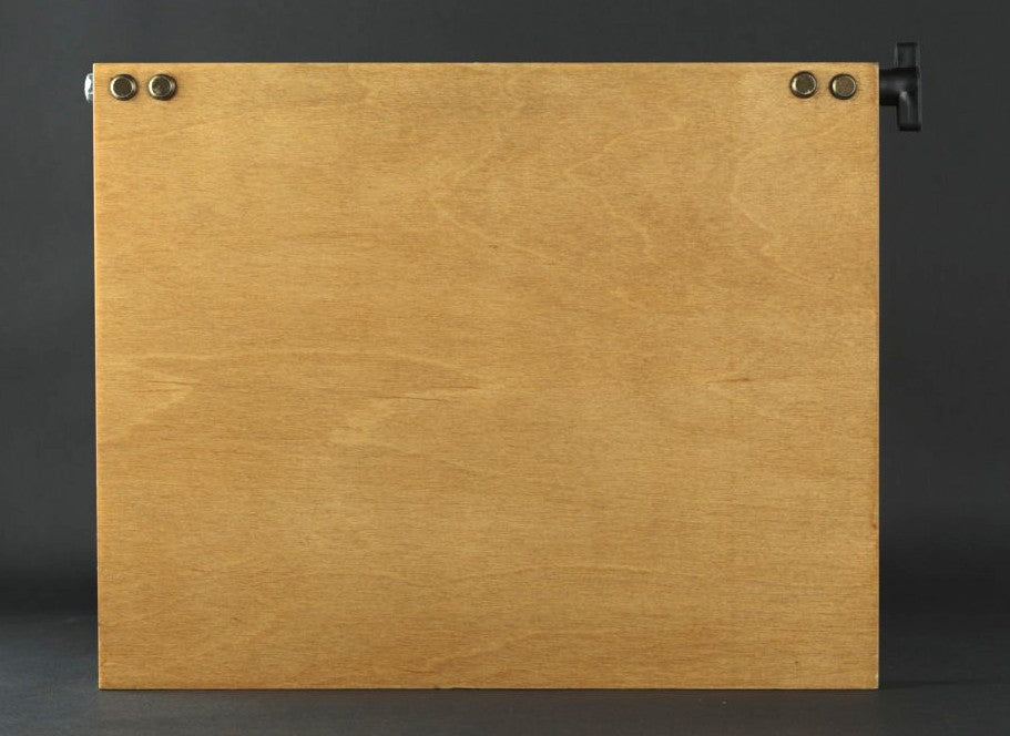 Pochade standard en bois de hêtre et de bouleau, fabriquée à la main