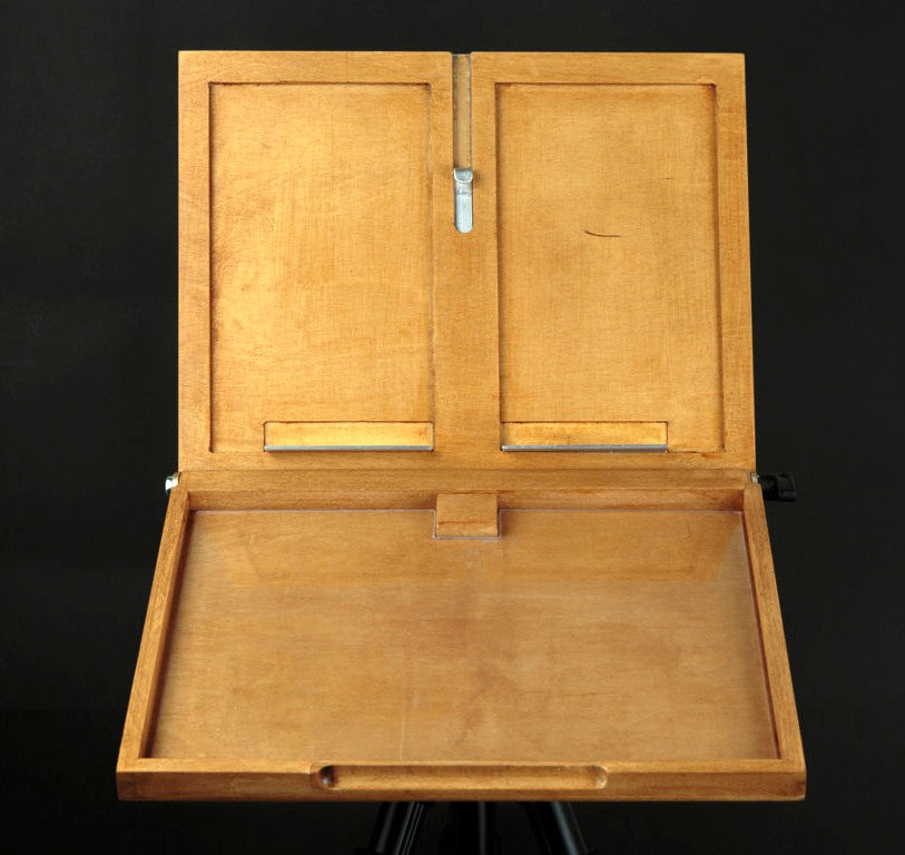 Pochade standard en bois de hêtre et de bouleau, fabriquée à la main