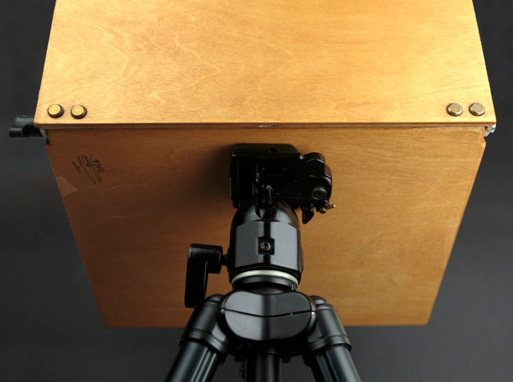 Pochade standard en bois de hêtre et de bouleau, fabriquée à la main