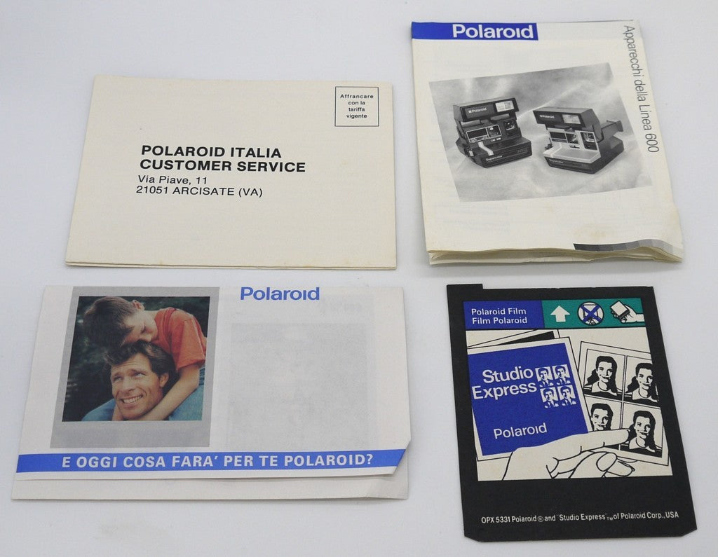 Instant camera - Polaroid Spirit 600 CL - Period: 1985/1987