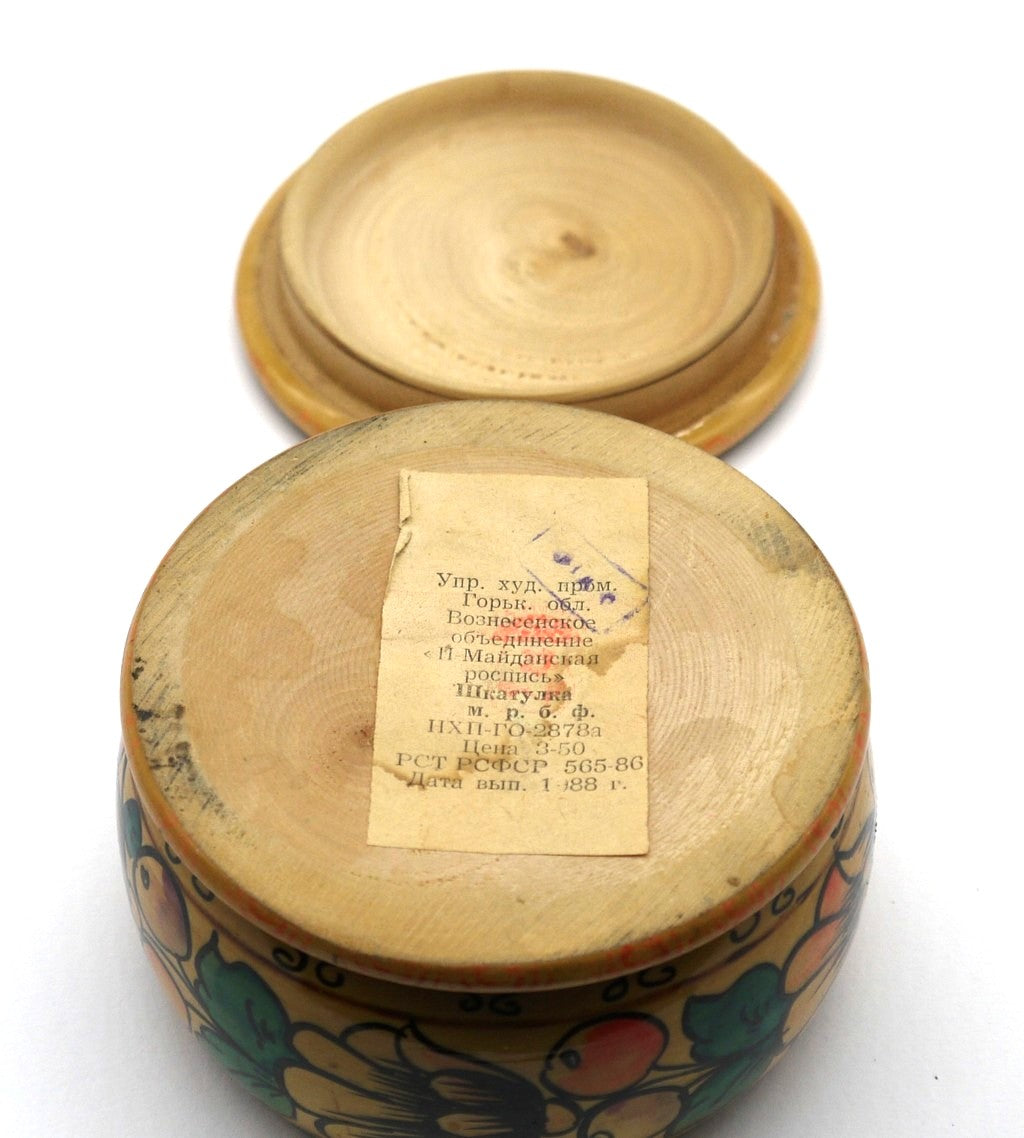 Ex-Soviet Union Jewelry Box - Period: 1988