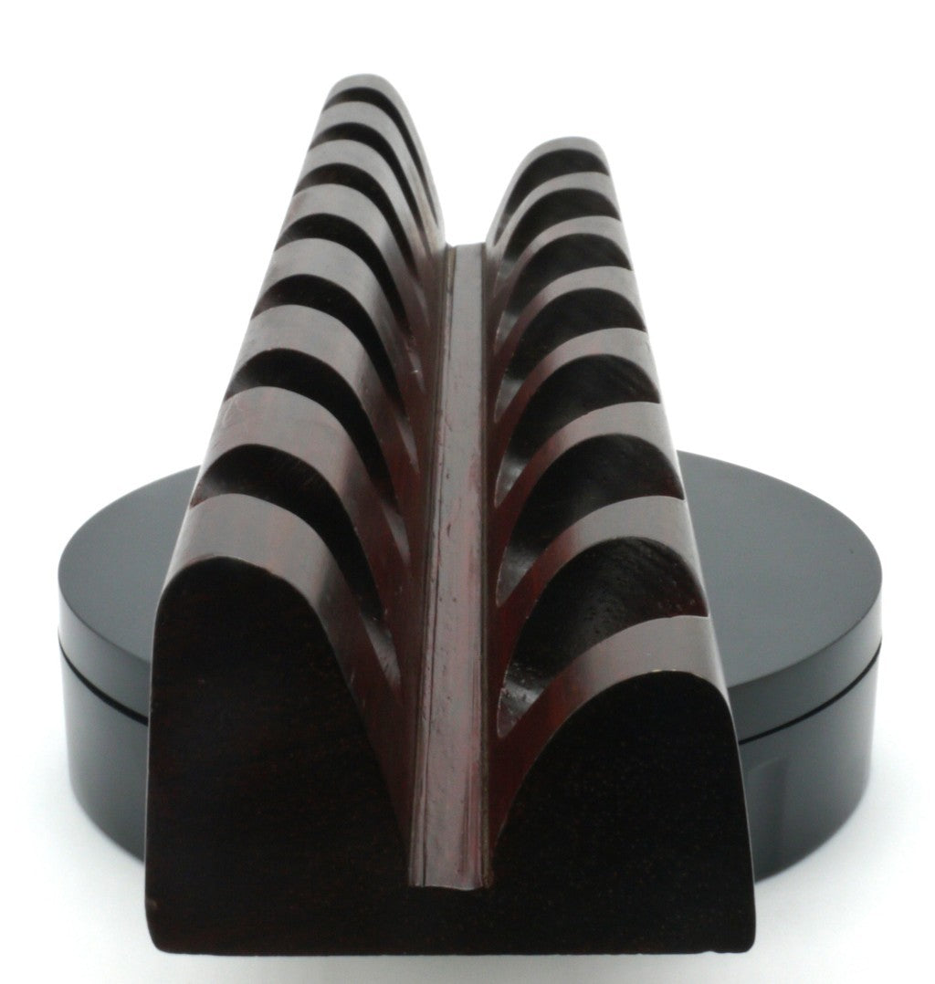 Savinelli Pipe Rack - 7 Places - Period: 1970