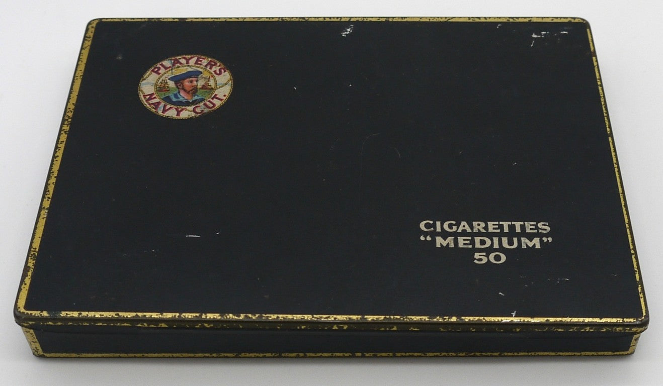 Player's Navy Cut - WW2 Metal Cigarette Holder - Reproduction