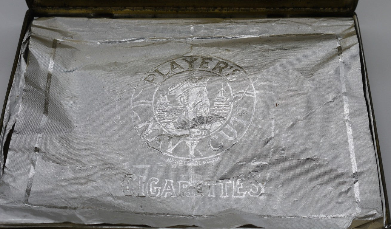 Player's Navy Cut - WW2 Metal Cigarette Holder - Reproduction