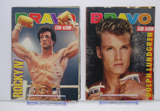 Coffret Rocky IV - Affiche + Brochure - Allemagne - Période : 1985