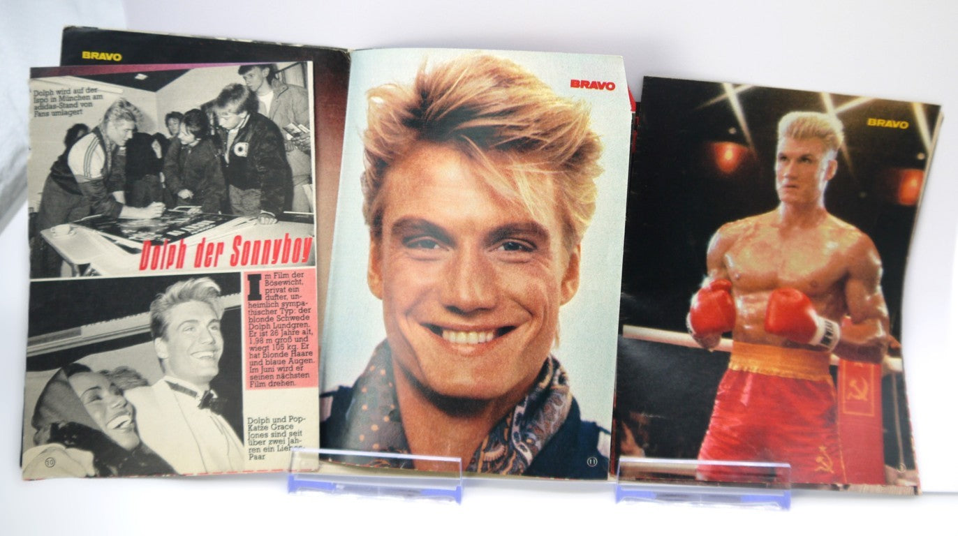 Coffret Rocky IV - Affiche + Brochure - Allemagne - Période : 1985