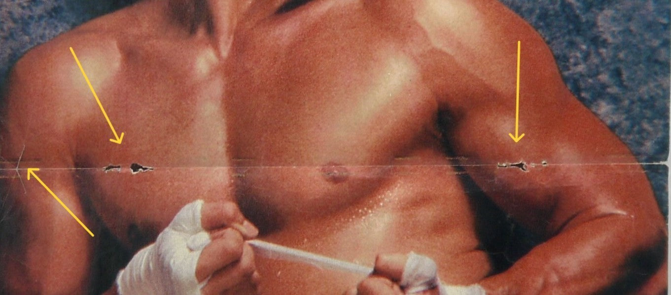 Coffret Rocky IV - Affiche + Brochure - Allemagne - Période : 1985