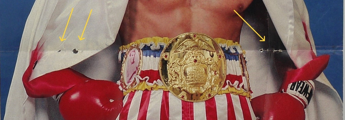 Coffret Rocky IV - Affiche + Brochure - Allemagne - Période : 1985