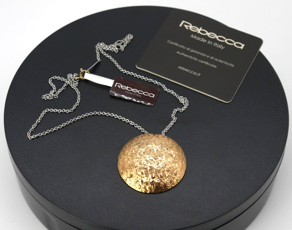 Rebecca R-Zero Bronze Women's Necklace BRDKBR07