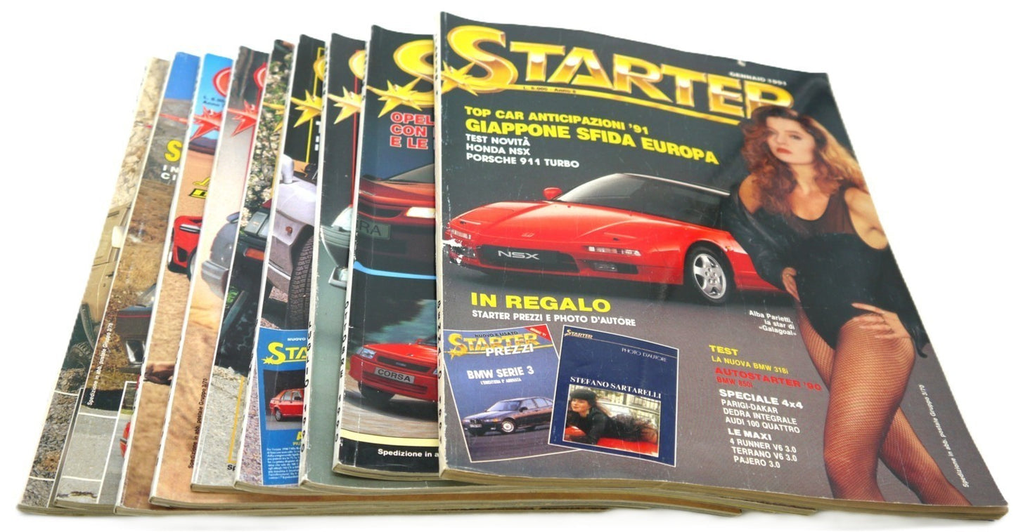  Starter Automobili -dettaglio 9 riviste