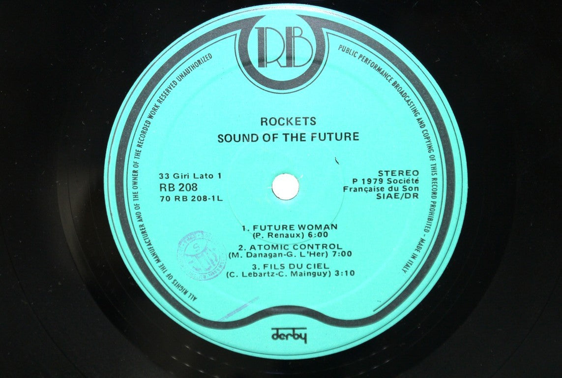 Rockets - Sound of the Future - Lp - 33 rpm vinyl - Era: 1979