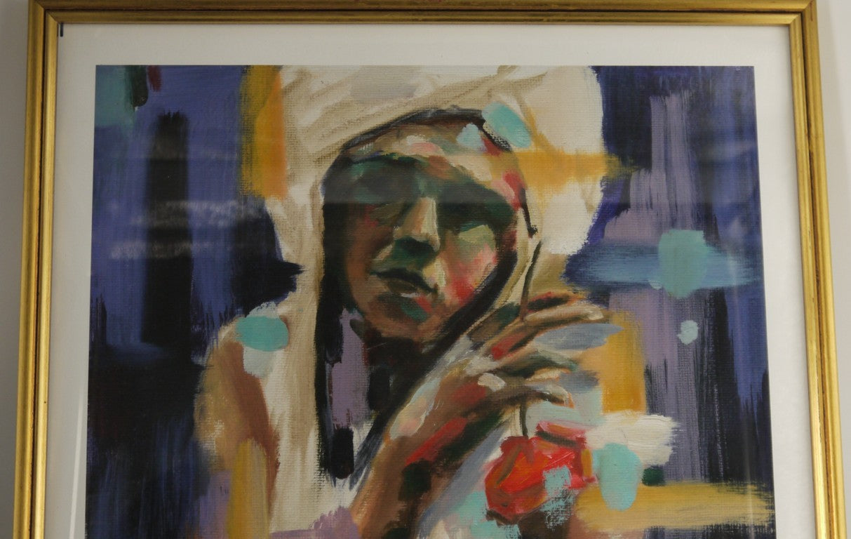 Lithograph "Desert Rose" by Stefano Mussato Galeano - Period: 2018