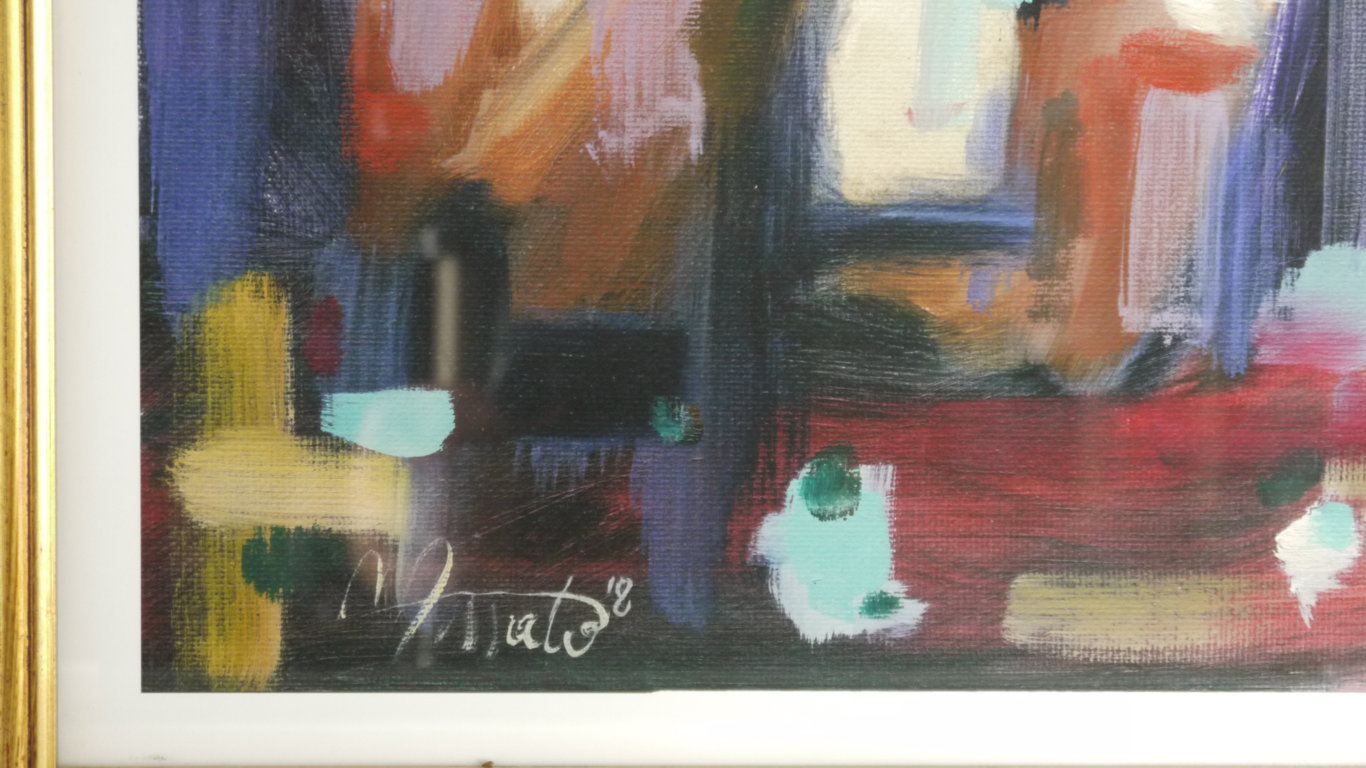 Lithograph "Desert Rose" by Stefano Mussato Galeano - Period: 2018