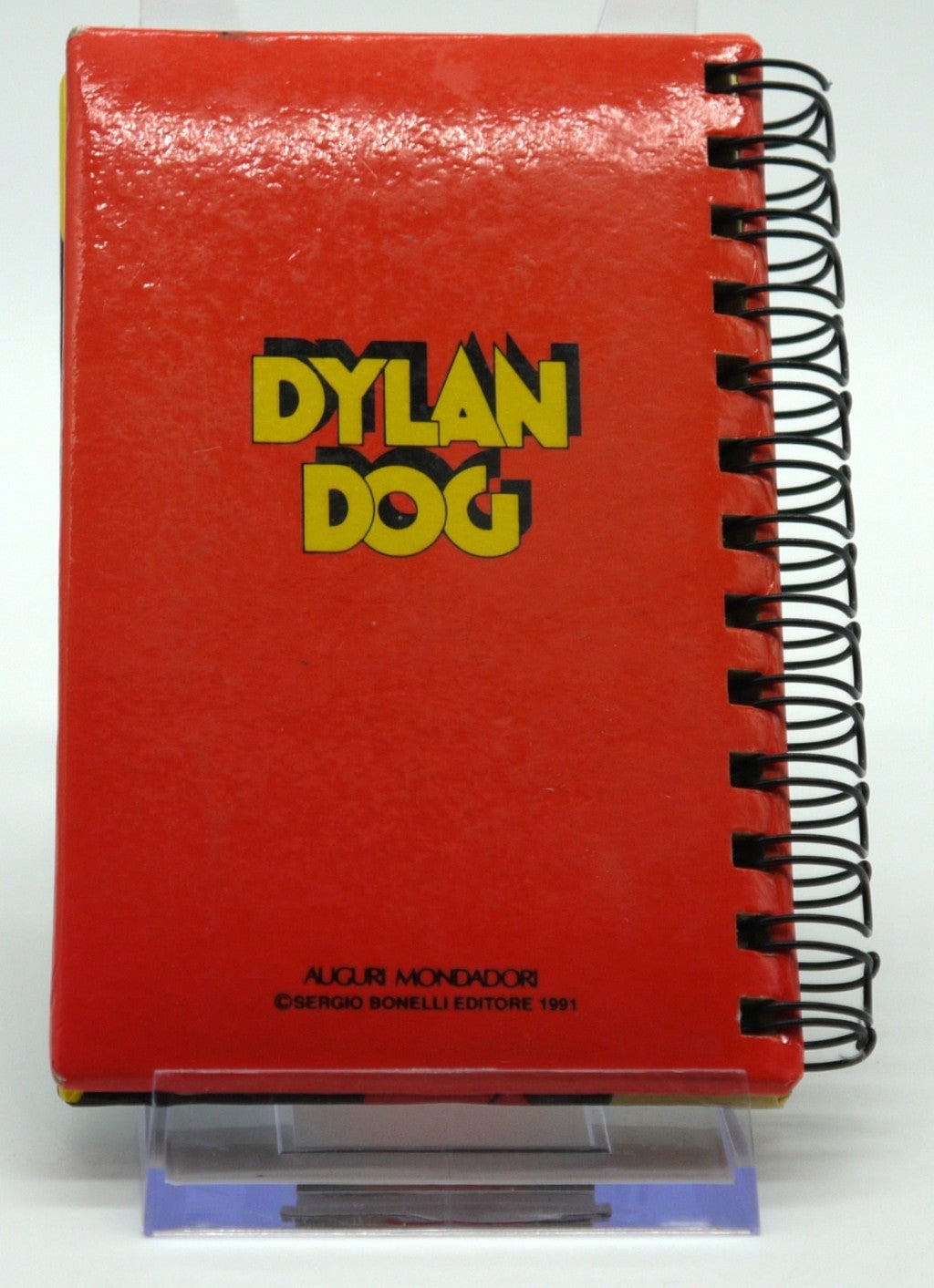  Rubrica Telefonica Dylan Dog – 1991-Auguri Mondadori dettaglio copertina posteriore