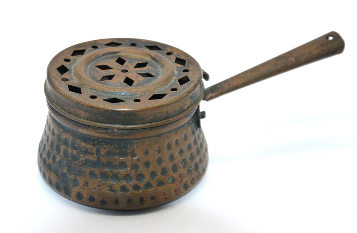 Antique copper bed warmer - Period: 1950/60